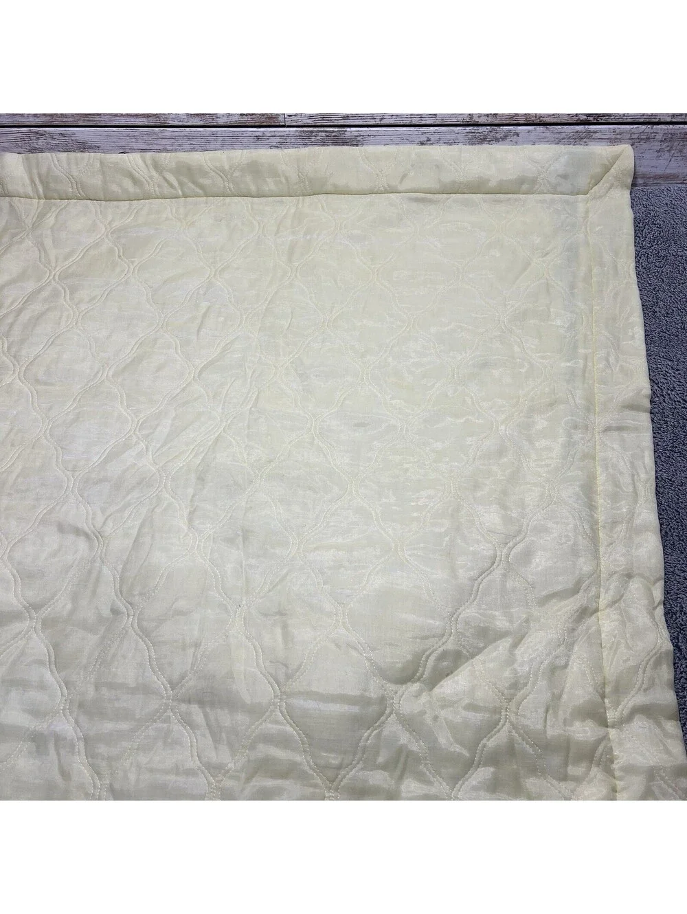 Vintage Disney Bambi and Thumper Felt Baby Quilt Blanket Wall Hanging 35” x 56”
